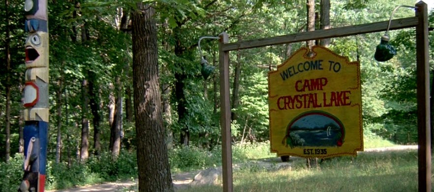 camp crystal lake sign